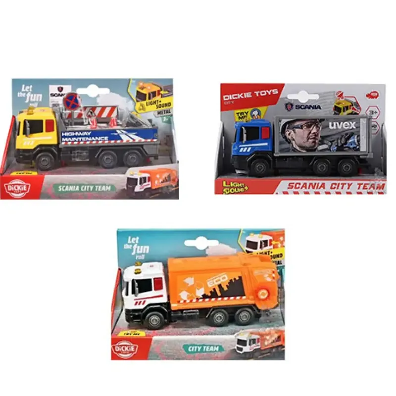 Biztonságos fizetés Dickie City Városi teherautó többféle változatban - Dickie Toys