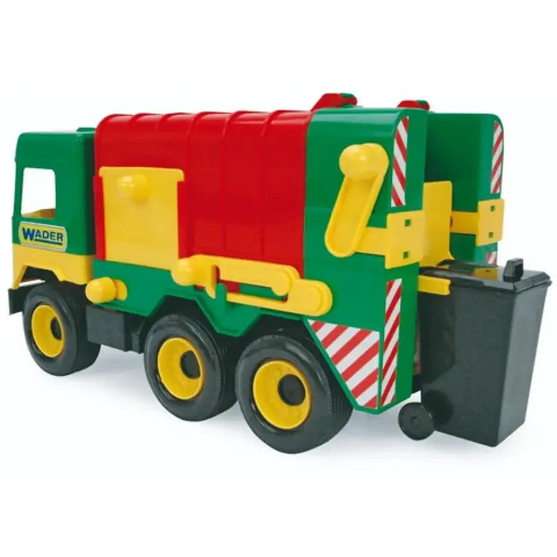 Végkiárusítás Middle Truck Kukásautó 42cm - Wader