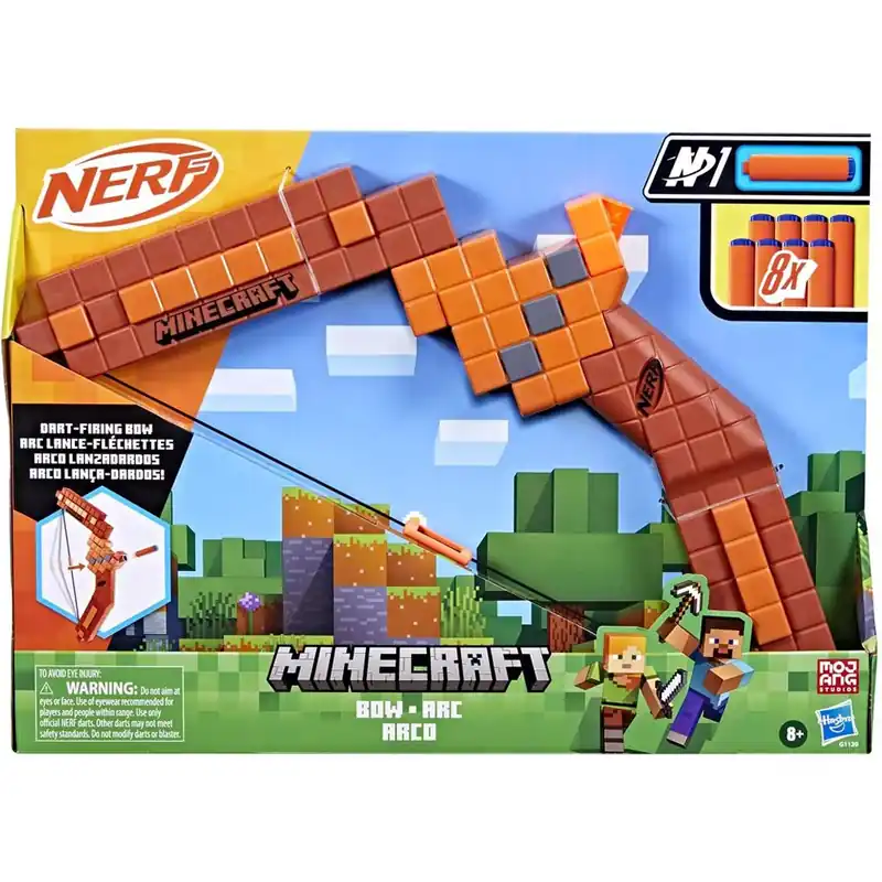 Nerf Minecraft szivacslövő íj - Hasbro Legkelendőbb