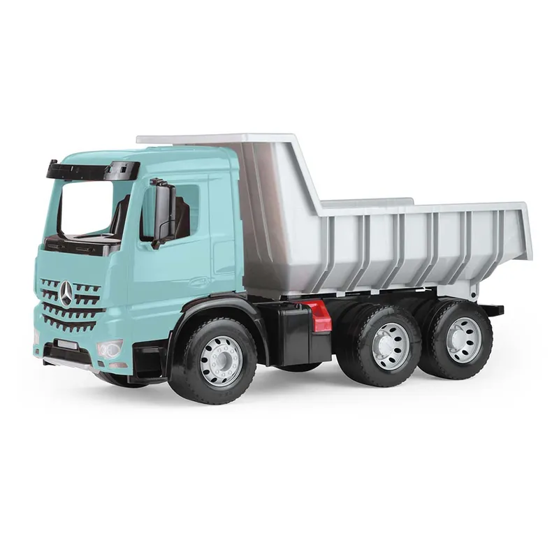 LENA Giga Trucks Mercedes-Benz Arocs billenőplatós teherautó dobozos 67cm Rendeld meg most