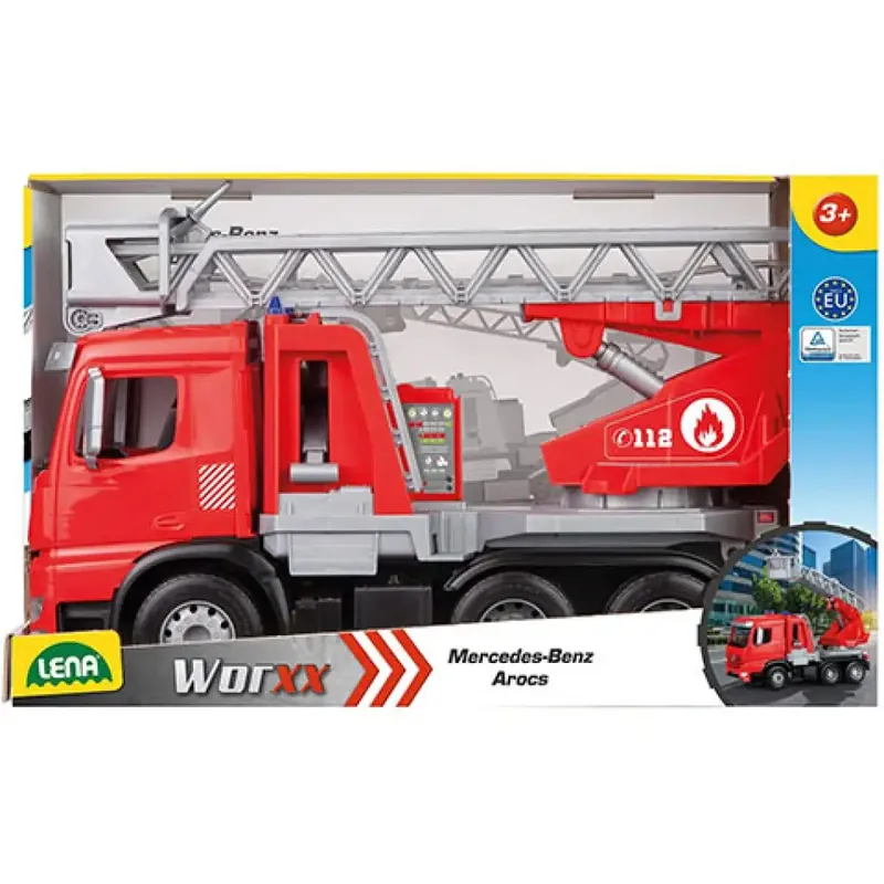 Akció LENA Mercedes-Bens Arocs létrás tűzoltó 48cm