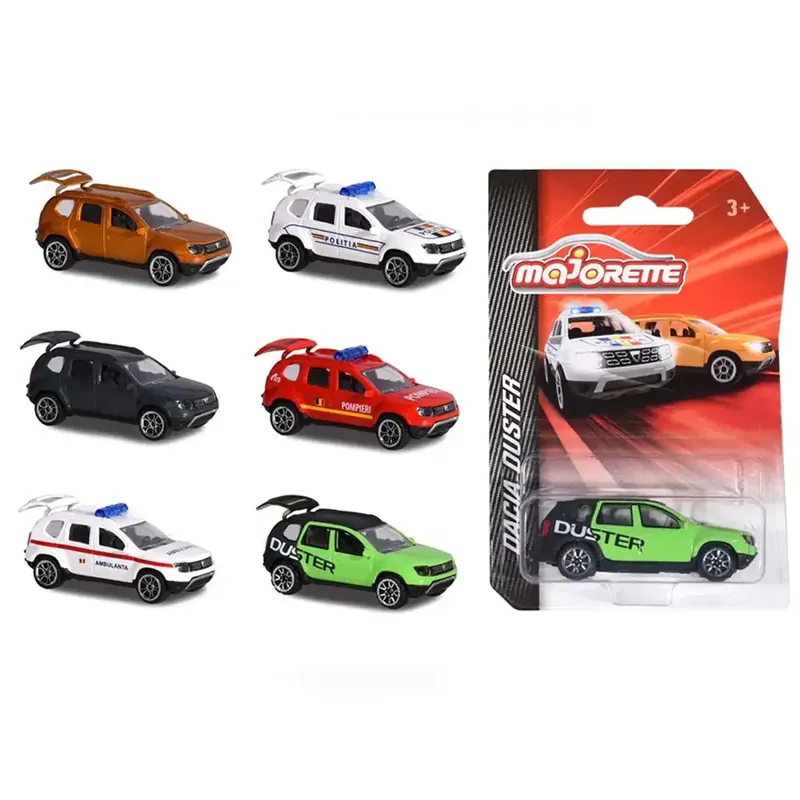 Expressz kézbesítés Majorette Dacia Duster autómodellek többféle változatban 1/64 1db - Simba Toys