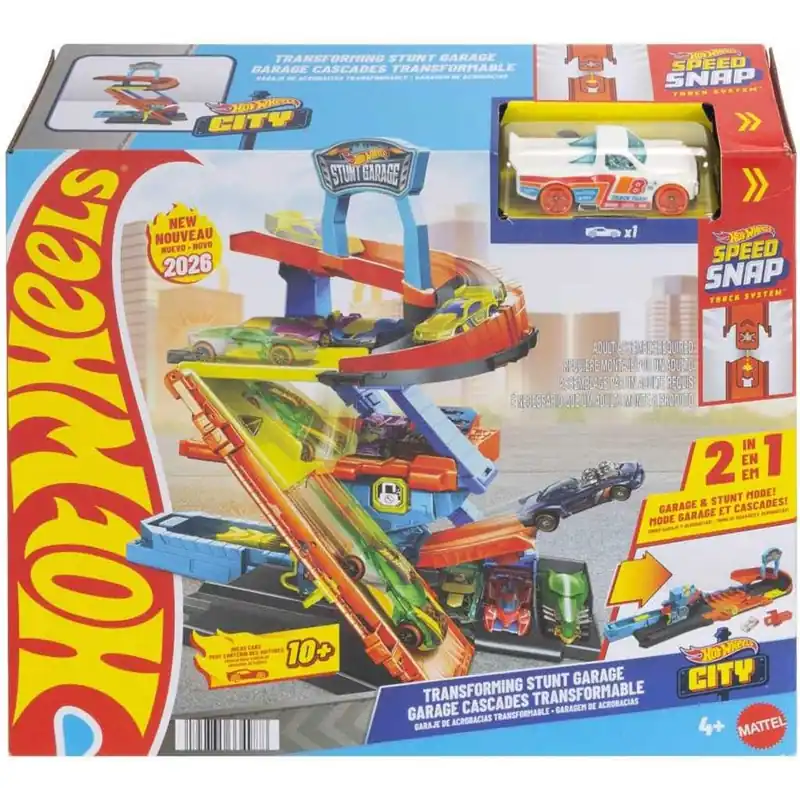 Legjobb ár Hot Wheels Kaszkadőr garázs játékszett - Mattel