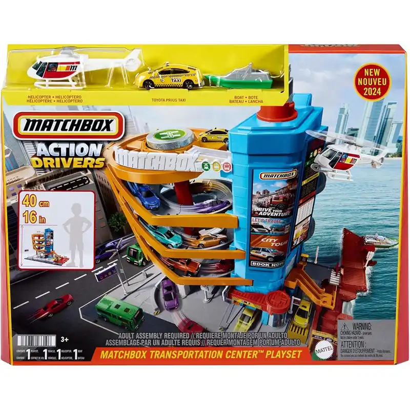 Matchbox Irányító központ játékszett - Mattel Kihagyhatatlan ajánlat