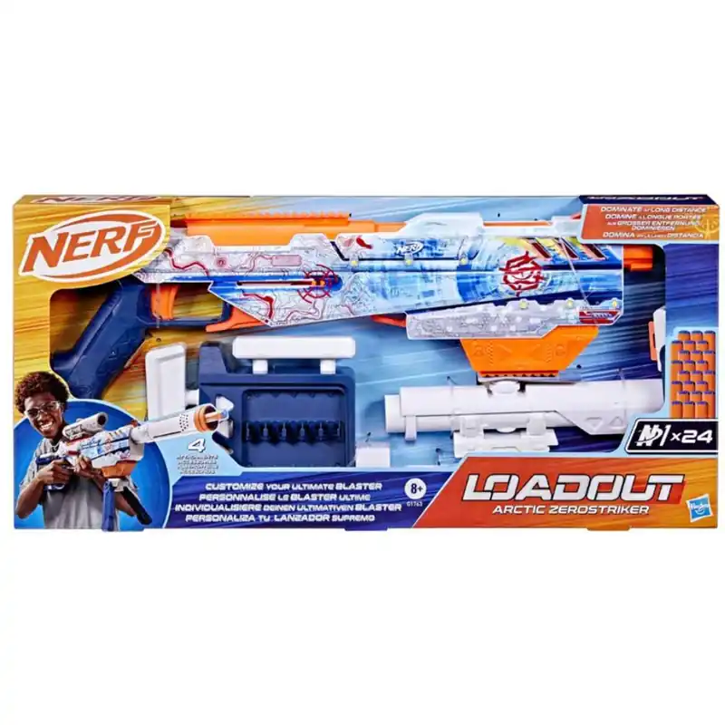 Nerf Loadout Arctic Zerostriker szivacslövő fegyver – Hasbro Szuper ajánlat