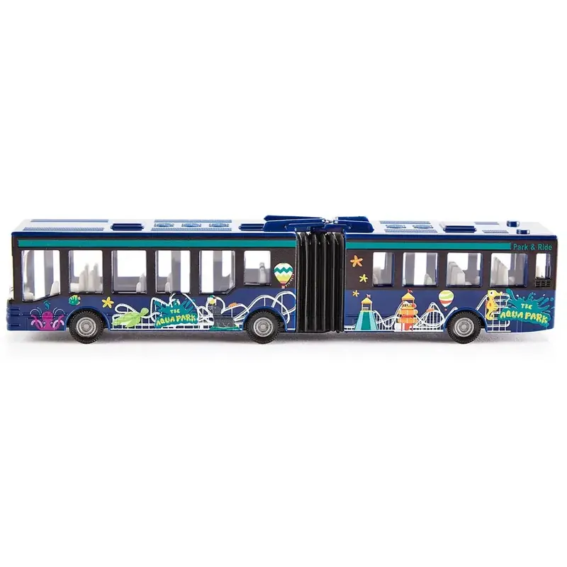 Biztonságos vásárlás SIKU Kék városi csuklós busz 1/55