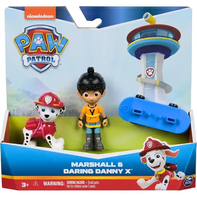 Mancs Őrjárat Marshall kiskutya és Daring Danny X szett - Spin Master Exkluzív ajánlat