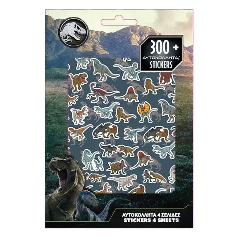 Luna Jurassic World matrica szett 300db-os Szuper ajánlat