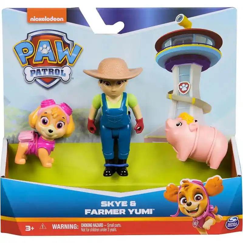 Mancs Őrjárat Skye kiskutya és Farmer Yumi szett - Spin Master Gyors szállítás