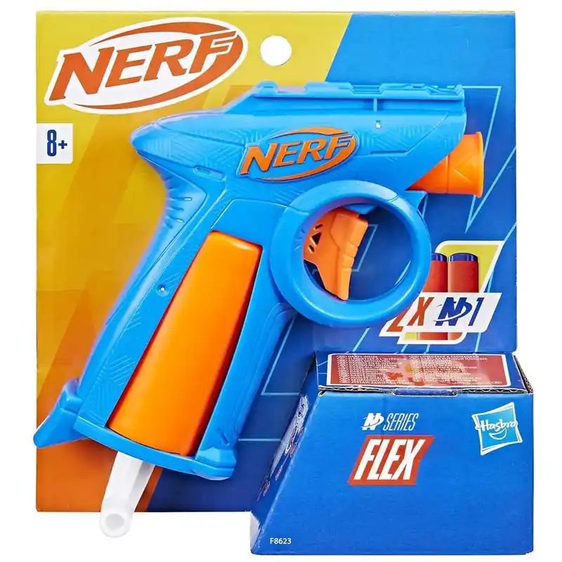 Legkelendőbb Nerf N-Series Flex szivacslövő 2db tölténnyel - Hasbro