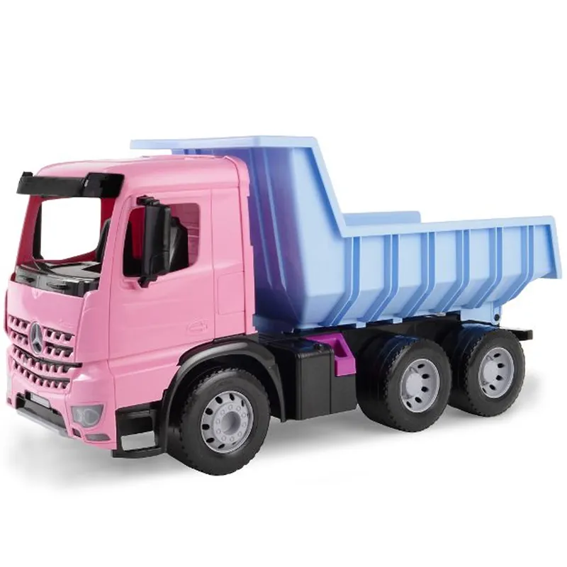 Újdonság LENA Mercedes-Benz Arocs rózsaszín dömper 67 cm