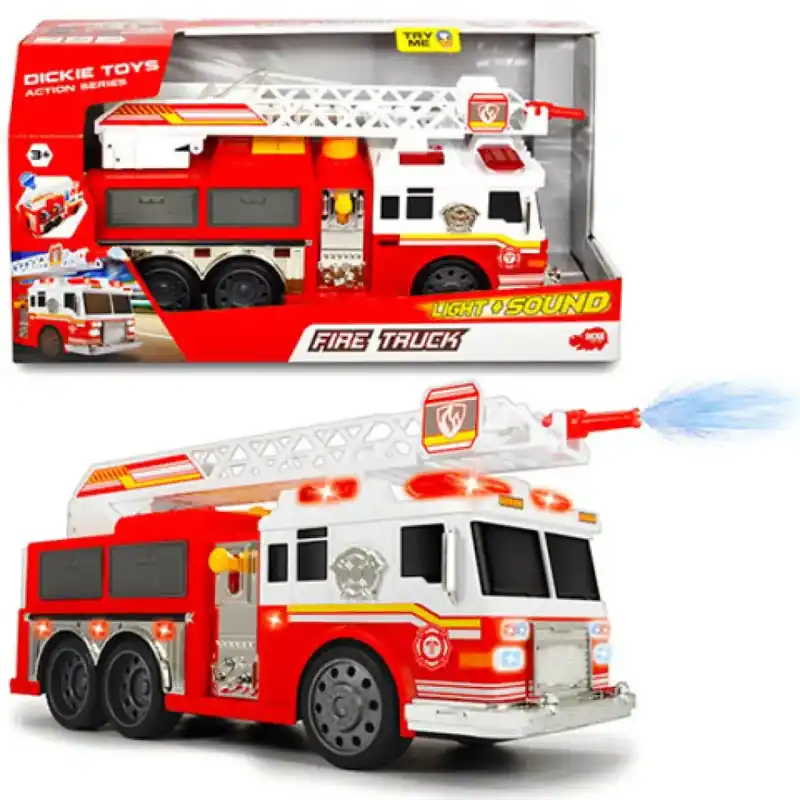 Tűzoltóautó 36cm-es fénnyel és hanggal - Dickie Toys Azonnal elérhető