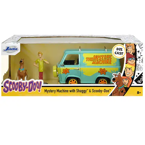 Scooby Doo figura és Csodajárgány autómodell 1/24 - Simba Toys Különleges ajánlat