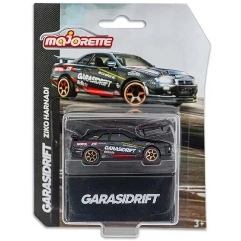 Majorette – Nissan Skyline R34 GarasiDrift Ziko Harnadi 1 64 méretarányú kisautó - Simba Toys Kihagyhatatlan ajánlat