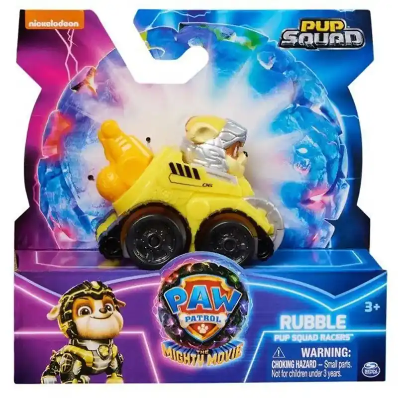 Mancs Őrjárat A Szuperfilm Pup Squad Racers Rubble minifigura járművel - Spin Master Kedvezményes ár