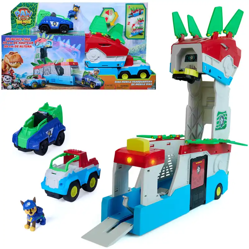 Mancs Őrjárat A Dínófilm Mozi Dino mobil főhadiszállás játékszett - Spin Master Szuper akció