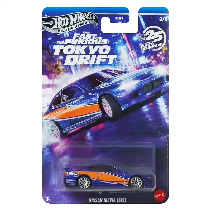 Hot Wheels Halálos iramban Nissan Silvia S15 autó 1/64 - Mattel Vedd meg most