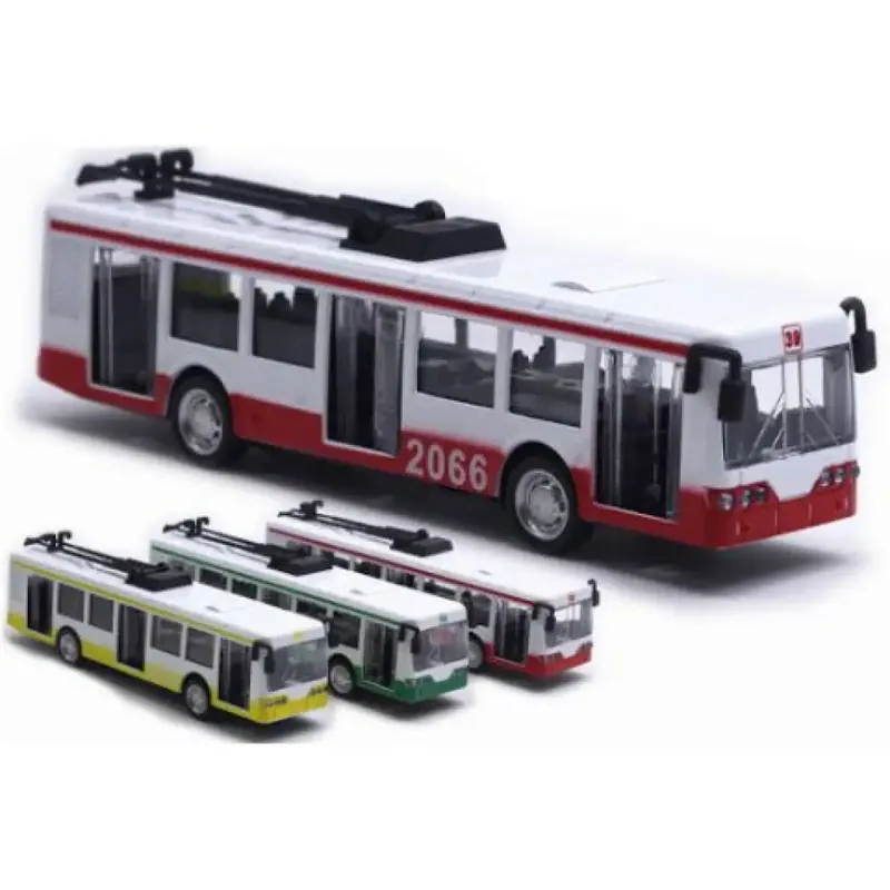 Trolibusz fém modell több színváltozatban 1/90 Vedd meg online