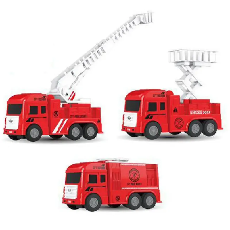 Árcsökkenés Service Team Tűzoltó jármű 15cm háromféle változatban