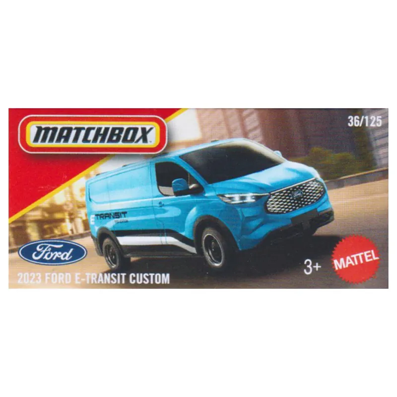 Vedd meg most Matchbox 2023 Ford E-Transit Custom kisautó 1/64 – Mattel