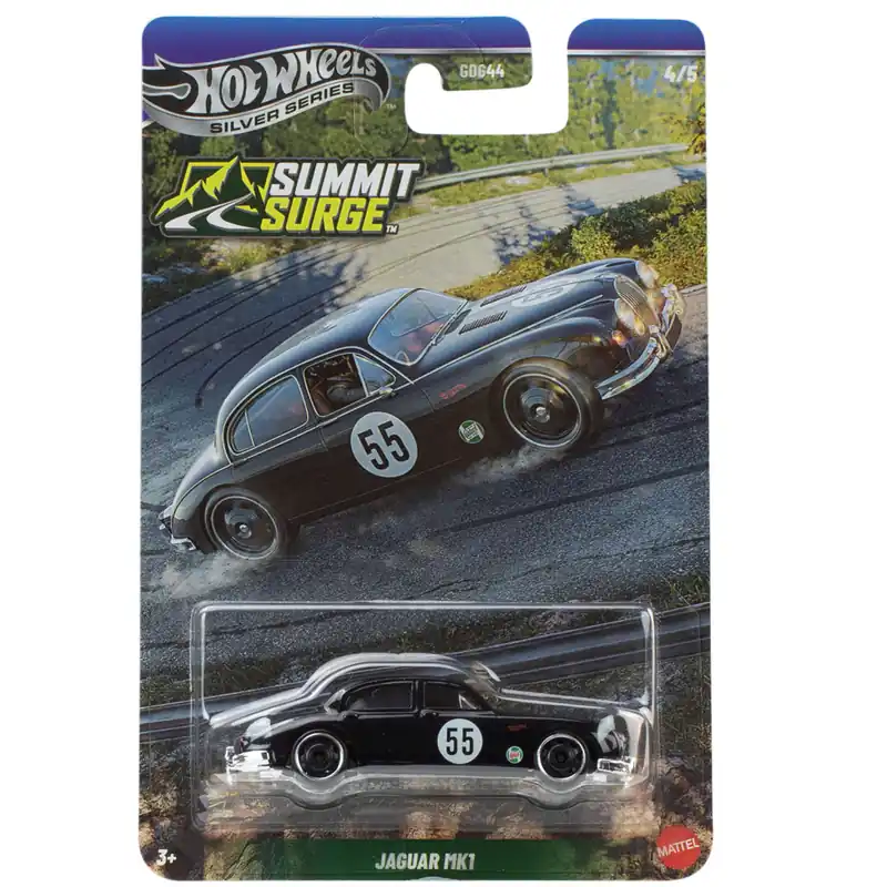Hot Wheels Silver Series Jaguar MK1 kisautó 1/64 - Mattel Árcsökkenés