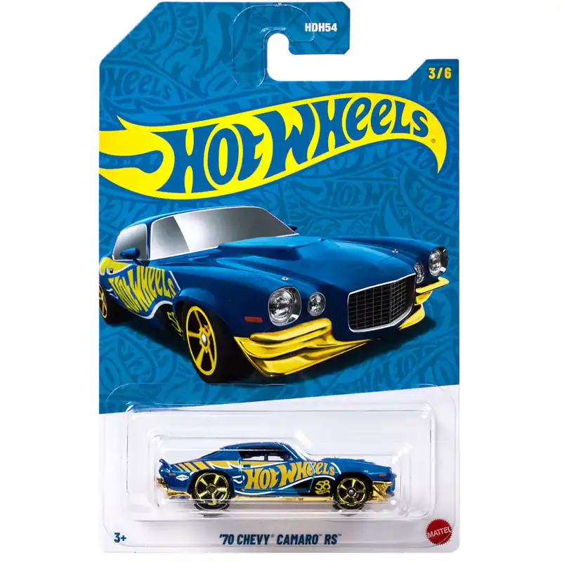 Nézd meg most Hot Wheels Pearl Chrome ‘70 Chevy Camaro RS kisautó 1/64 - Mattel