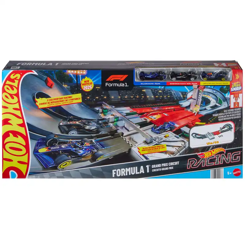 Hot Wheels Racing Formula 1 Grand Prix Circuit pályaszett - Mattel Vedd meg online