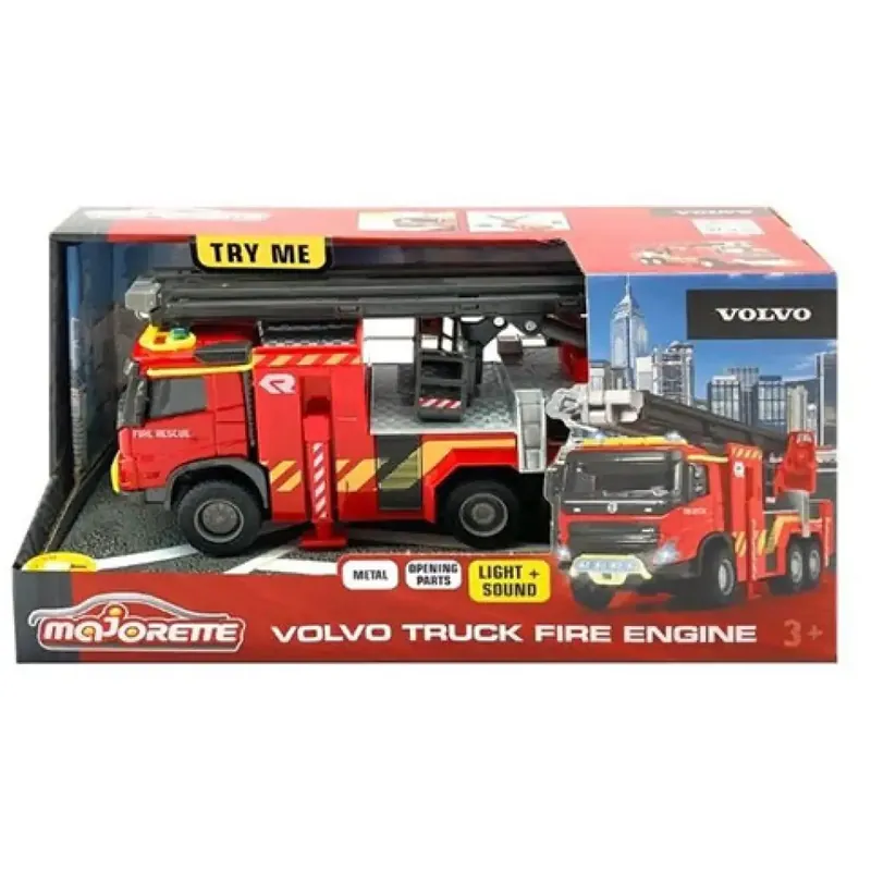 Kedvezmény Majorette Volvo tűzoltó autó fénnyel és hanggal 19cm- Simba Toys