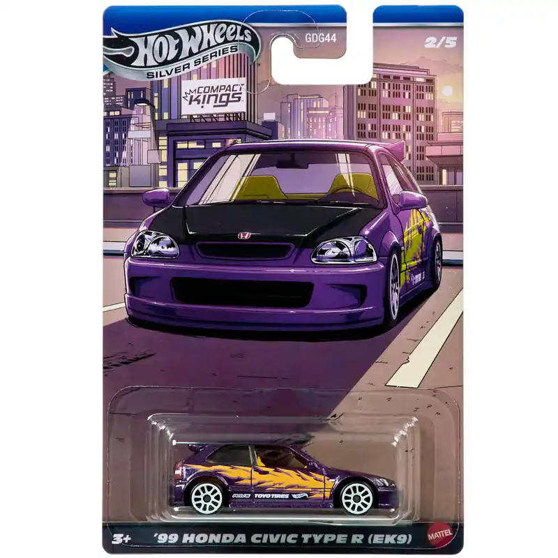 Hot Wheels ’99 Honda Civic Type R (EK9) klasszikus kisautó 1/64 - Mattel Ajánlat