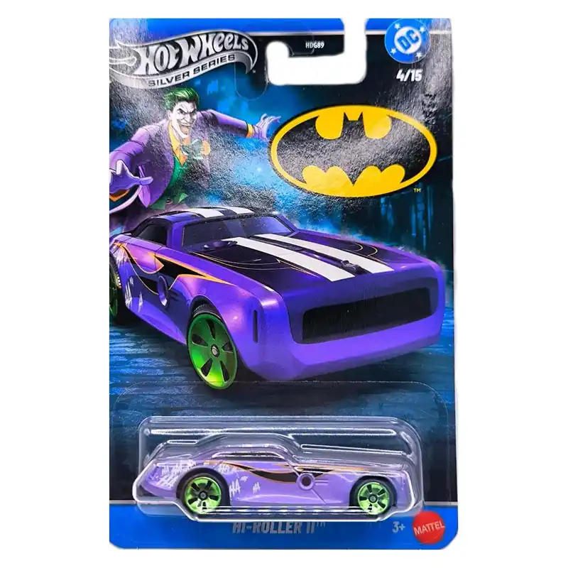 Hot Wheels Batman Hi-Roller II kisautó 1/64 - Mattel Kedvezményes ár