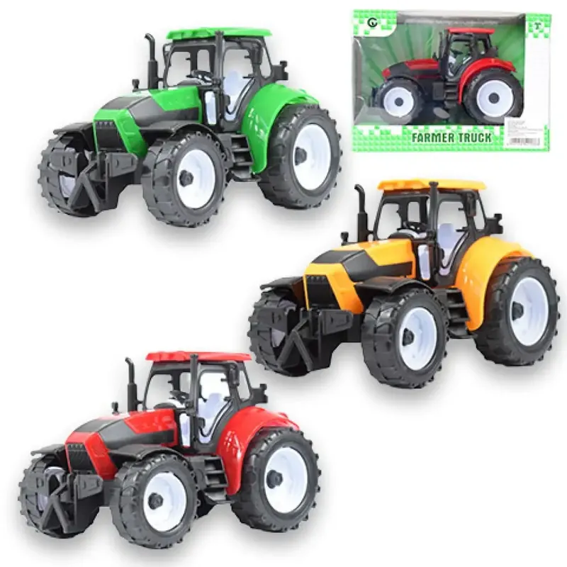 Farmer Truck Mezőgazdasági traktor többféle színben 18x11cm Exkluzív ajánlat