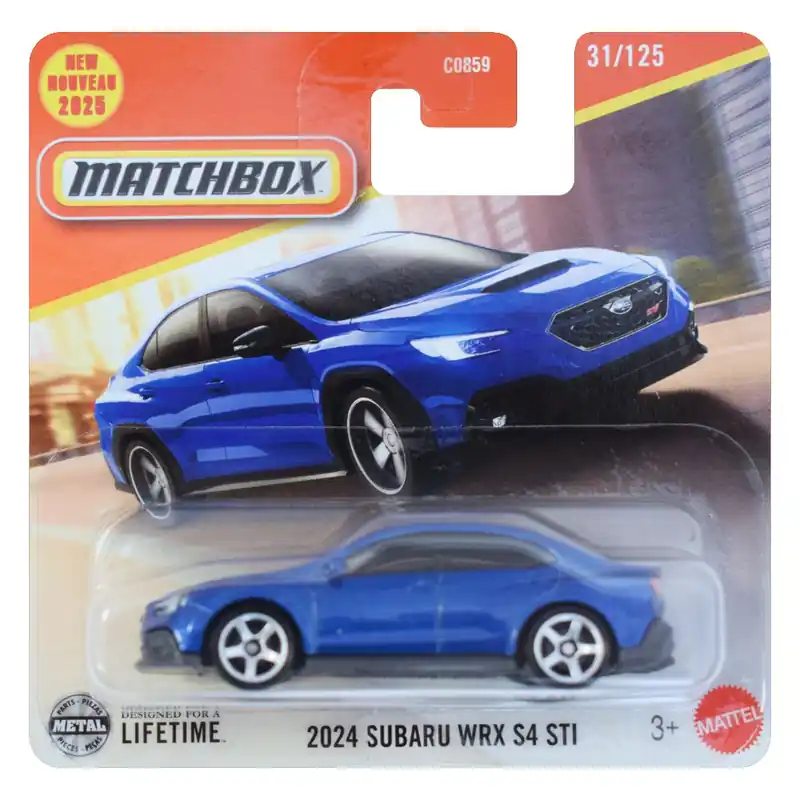 Matchbox 2024 Subaru WRX S4 STI kék kisautó 1/64 - Mattel Utolsó esély