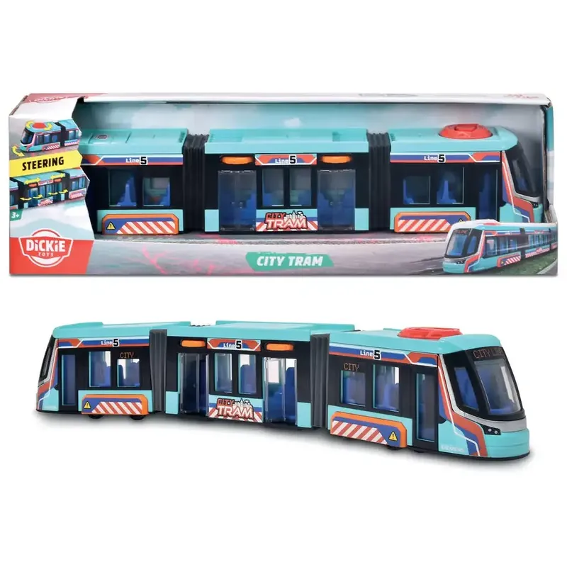 Siemens Villamos kék színben 41cm - Dickie Toys Szezonális akció