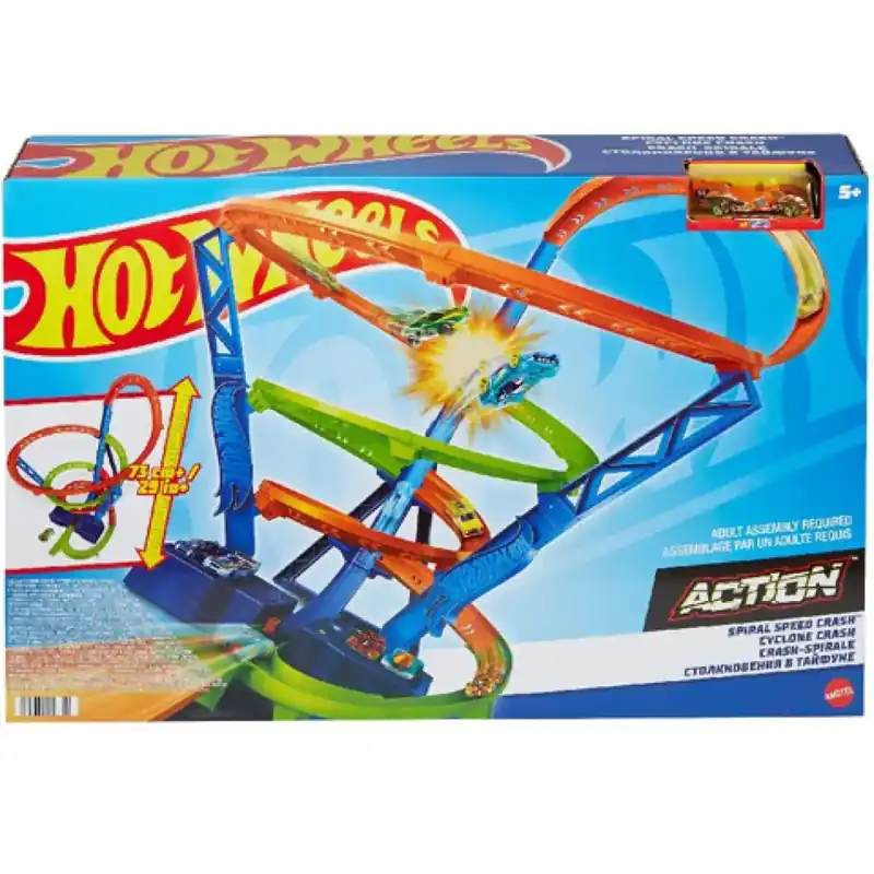 Hot Wheels Szédületes ciklon játékszett - Mattel Különleges ajánlat
