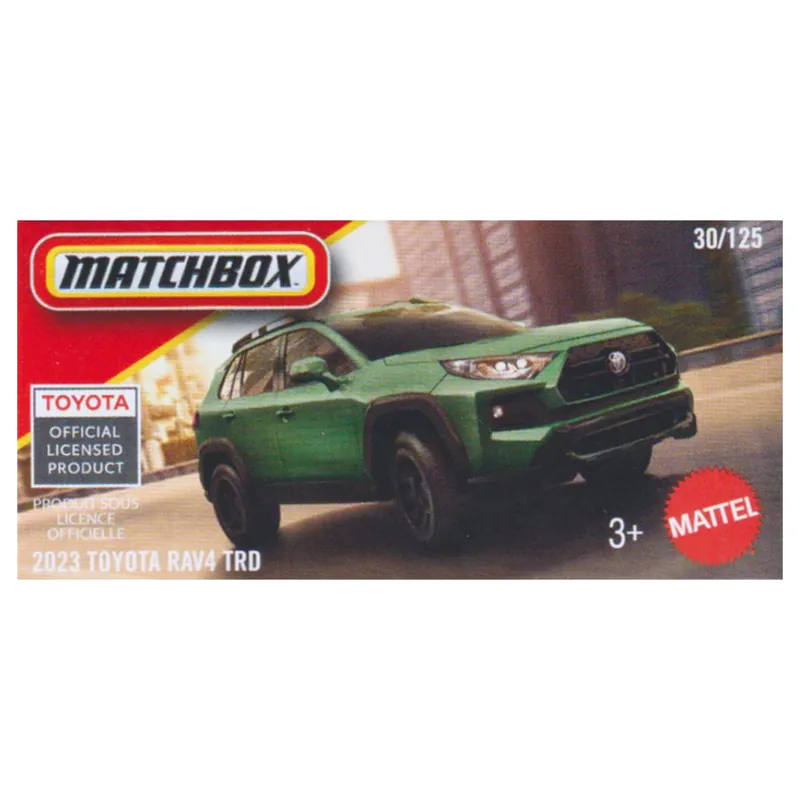 Matchbox 2023 Toyota RAV4 TRD kisautó 1/64 – Mattel Csak ma
