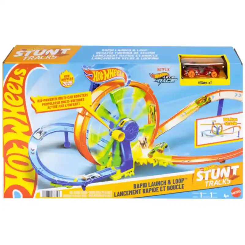 Hot Wheels Szédületes turbina pályaszett - Mattel Akciós ár