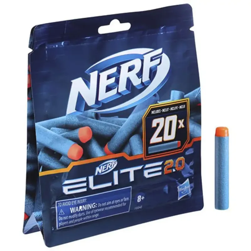 Gyors szállítás Nerf Elite 2.0 szivacslövedék utántöltő 20db - Hasbro