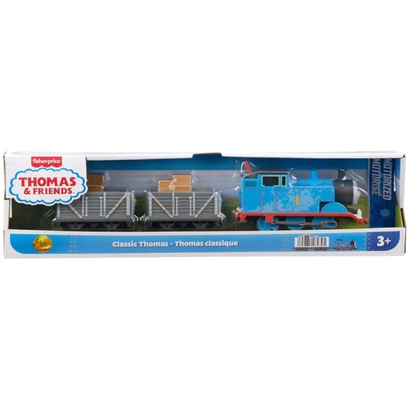 Fisher-Price Thomas és barátai - Thomas motorizált mozdony rakománnyal - Mattel Exkluzív ajánlat