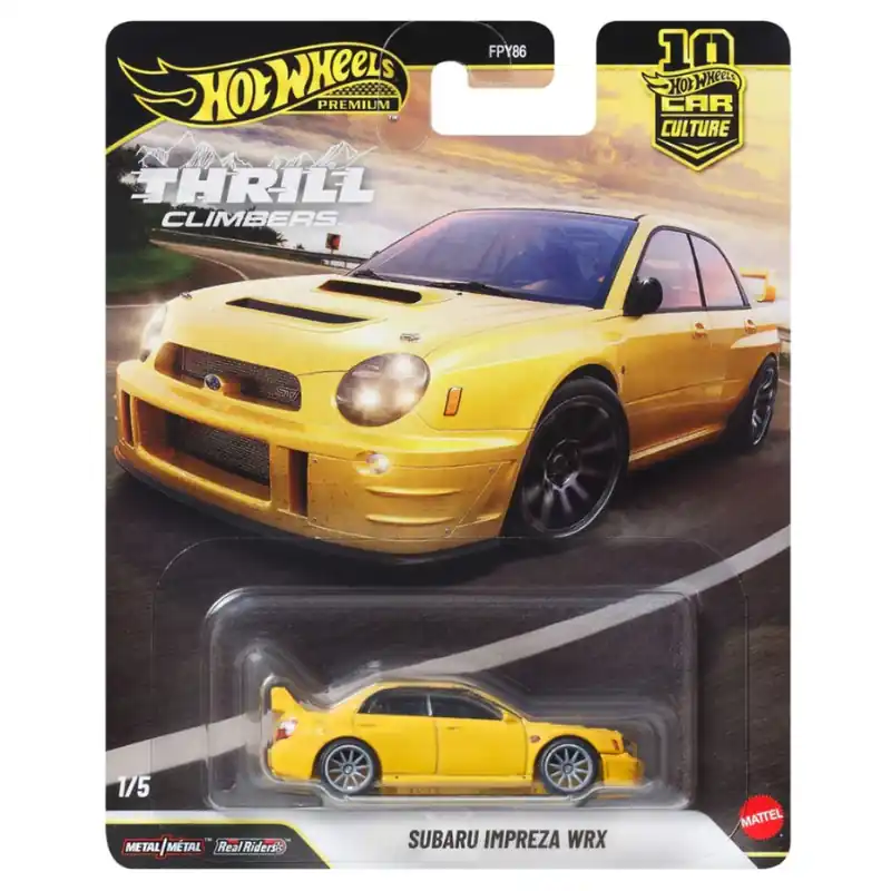 Hot Wheels Premium Cool-túra Subaru Impreza WRX kisautó 1/64 - Mattel Ajánlat