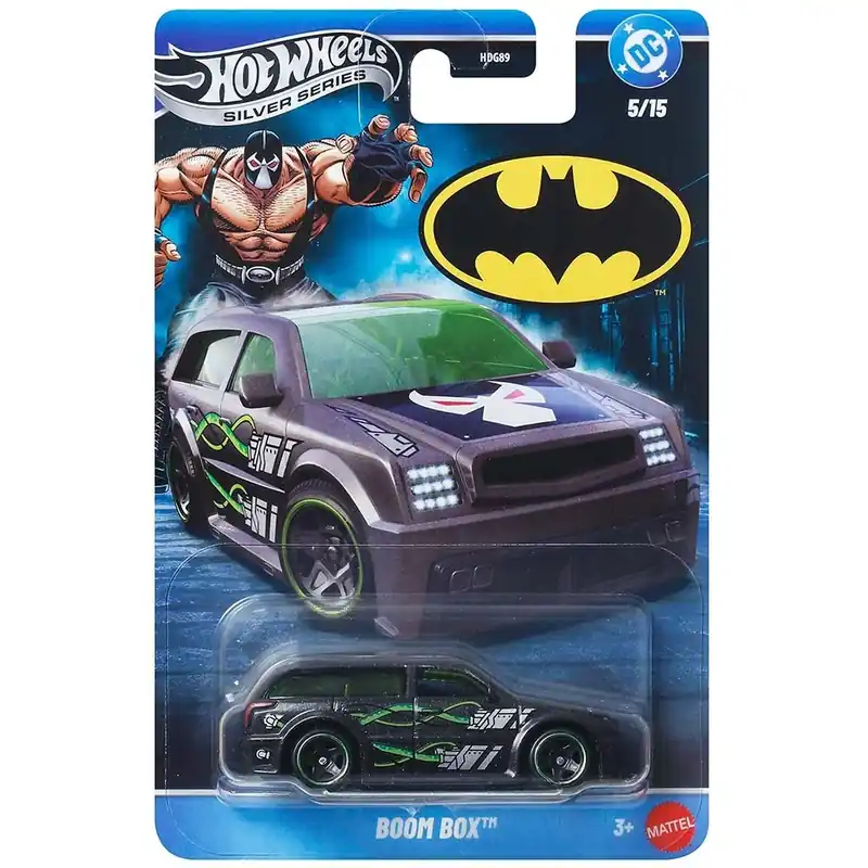 Hot Wheels Batman Boom Box kisautó 1/64 - Mattel Exkluzív ajánlat