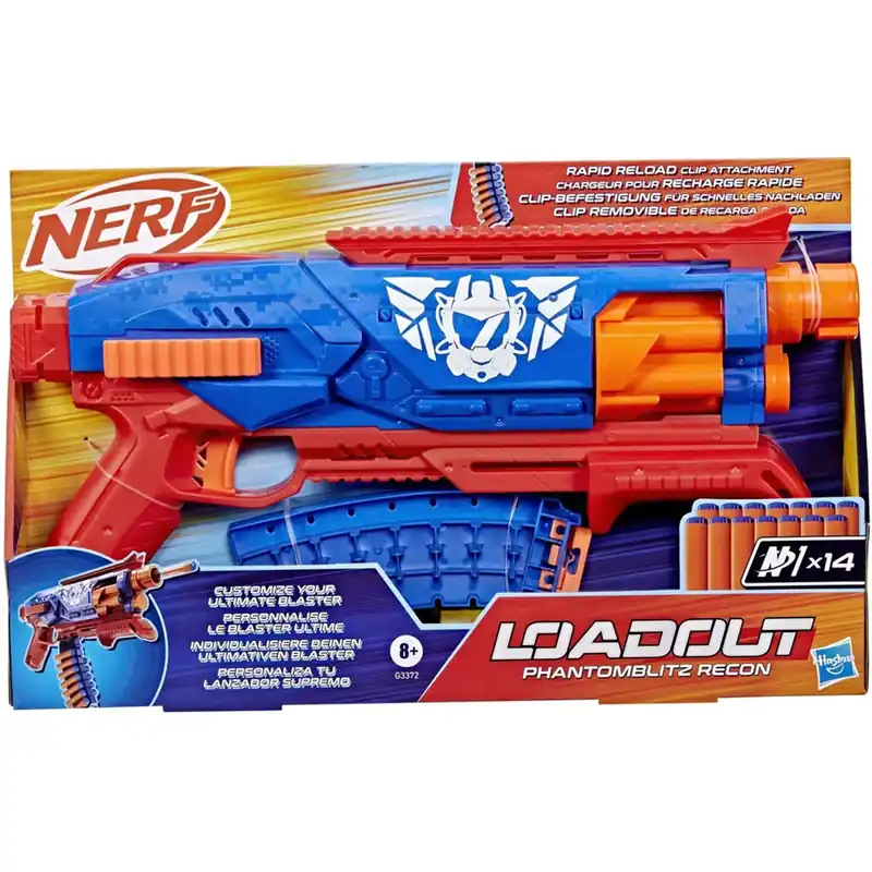 Szuper ajánlat Nerf Loadout Phantomblitz Recon szivacslövő fegyver - Hasbro