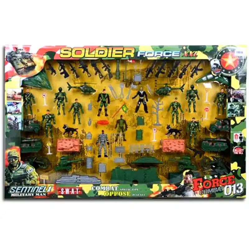 Utolsó esély Soldier Force Katonai játékszett