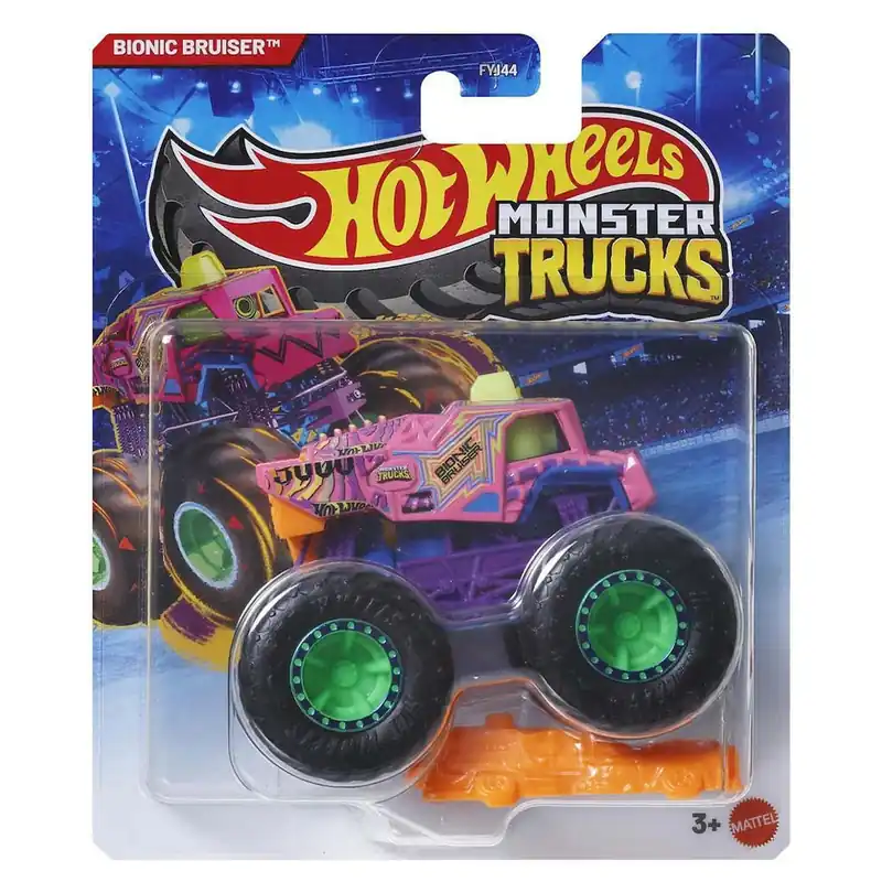 Árcsökkenés Hot Wheels Monster Trucks Bionic Bruiser kisautó 1/64 - Mattel