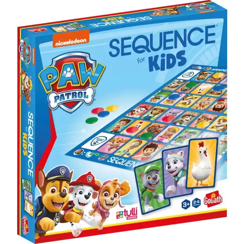 Sequence Junior társasjáték - Mancs Őrjárat kiadás Olcsó