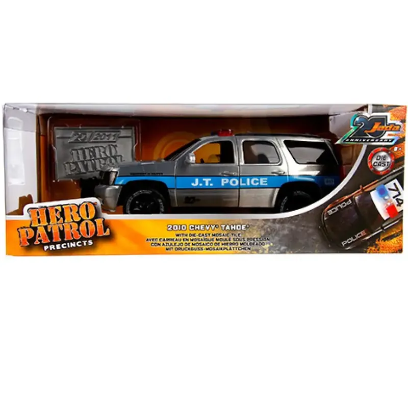 Népszerű 2010 Chevy Tahoe fém autómodell 1/24 - Simba Toys