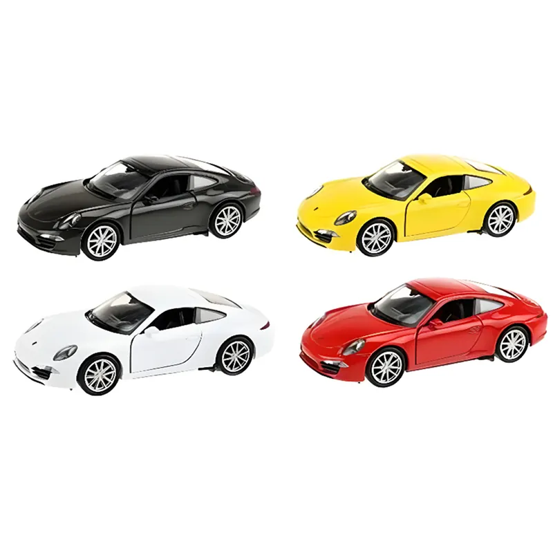 Welly Porsche 911 Carrera S fém kisautó modell többféle változatban 11cm Csak ma