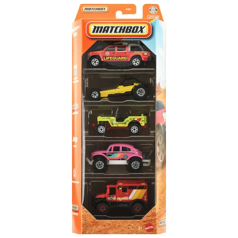 Matchbox Ocean 5db-os kisautó szett 1/64 - Mattel Ne maradj le
