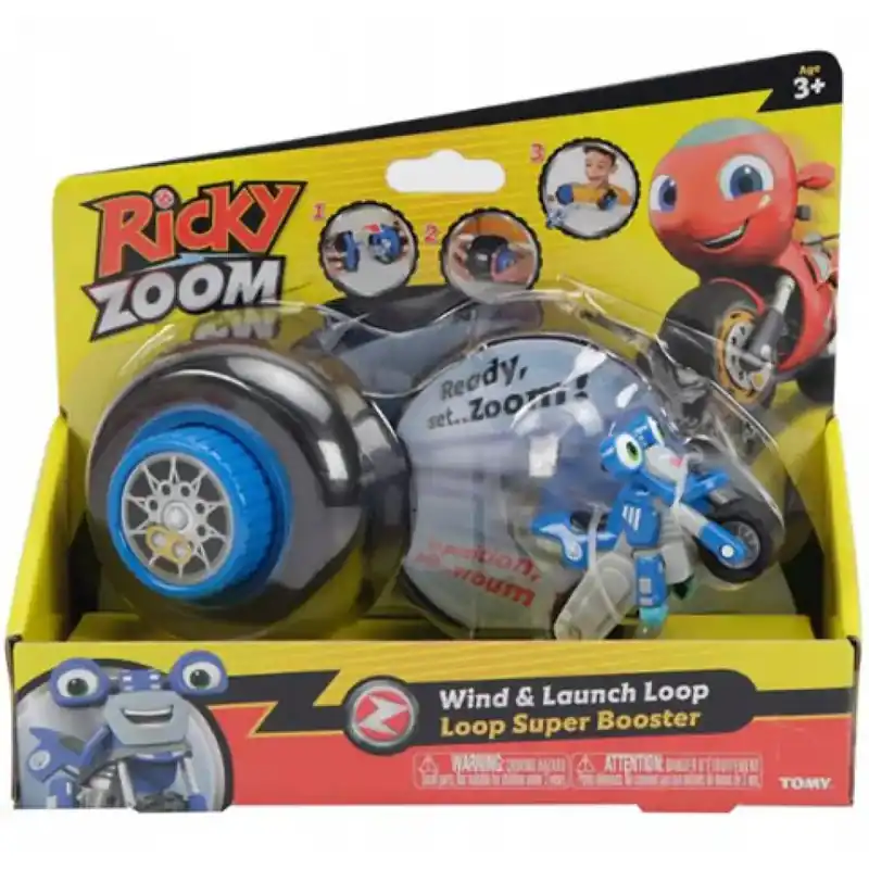 Különleges ajánlat Tomy Ricky Zoom - Tekerős kilövő Loop figurával