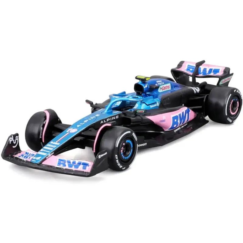 Bburago Alpine A523 F1 versenyautó fém autómodell 1/43 Korlátozott ajánlat
