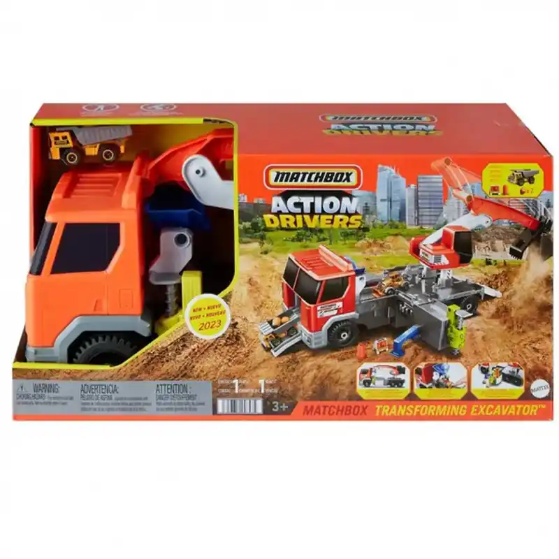 Outlet Matchbox Action Drivers Dömper autó - Mattel